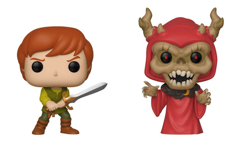 Funko Pop! Disney's The Black Cauldron - Pack Taran e Horned King Exclusivo SDCC