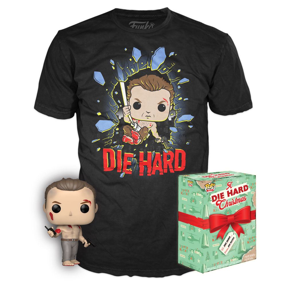  Funko Pop! & Tee Die Hard - John McClane e T-Shirt (M)