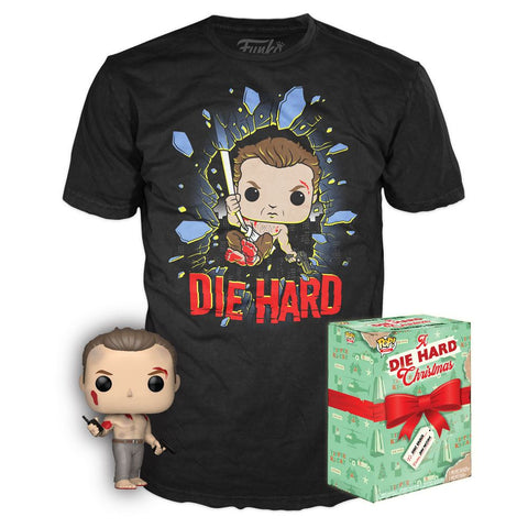  Funko Pop! & Tee Die Hard - John McClane e T-Shirt (L)