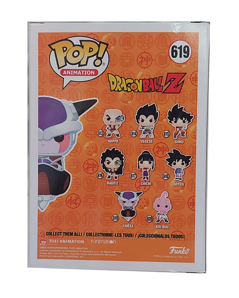 Embalagem Traseira - Dragon Ball Z Pop! - Frieza - CrossOversPT