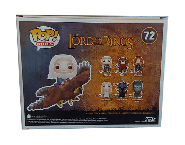 Embalagem Traseira - Lord of the Rings Pop! Rides - Gandalf e Gwaihir - CrossOversPT