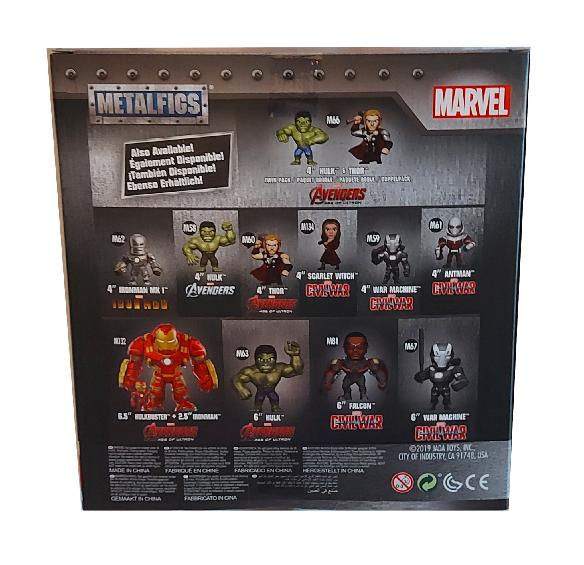 IRON MAN FIGURINE MARVEL AVENGERS METALFIGS M501 JADA 6 CM - Kingdom Figurine IRON MAN FIGURINE MARVEL AVENGERS METALFIGS M501 JADA 6 CM - Kingdom Figurine
