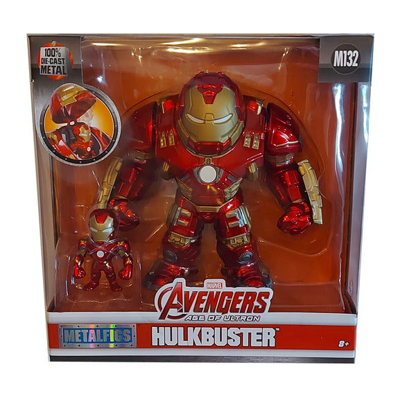 Embalagem Frente - Marvel - Avengers Age of Ultron Hulkbuster e Iron Man - CrossOversPT