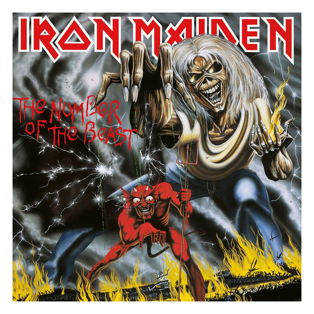  Iron Maiden - Puzzle The Number Of The Beast (1000 peças)