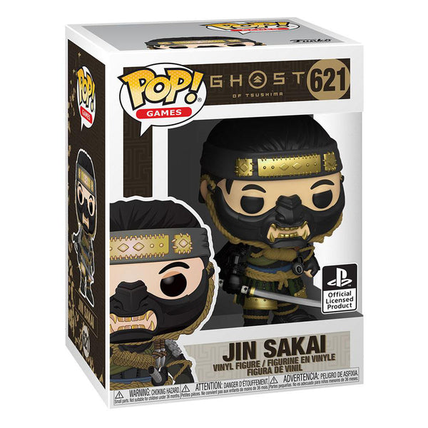 Embalagem Frente - Ghost of Tsushima Pop! - Jin Sakai - CrossOversPT