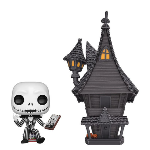  Funko Pop! Nightmare before Christmas - Jack Skellington e a sua casa