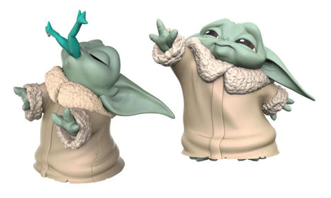 Figuras - Star Wars Mandalorian Bounty Collection - The Child Froggy Snack e The Child Force Moment (Baby Yoda) - CrossOversPT